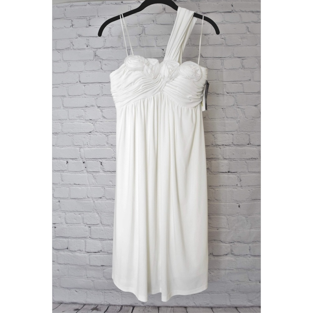 Sleeveless White Dress